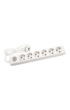 Viko Multi-let 6'lı Anahtarlı Topraklı Çocuk Korumalı Grup Priz 2 Metre Beyaz - 90117602 Viko Multi-let 6'lı Anahtarlı Topraklı Çocuk Korumalı Grup Priz 2 Metre Beyaz - 90117602