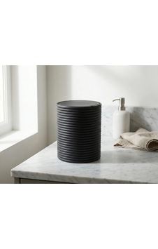 Gees Global 3d Baskı Mini Yivli Çöp Kutusu Sallanır Kapaklı Masaüstü Banyo Makyaj Masası Kovası 12x9 Cm Antrasit Gbzs Gees Global 3d Baskı Mini Yivli Çöp Kutusu Sallanır Kapaklı Masaüstü Banyo Makyaj Masası Kovası 12x9 Cm Antrasit Gbzs