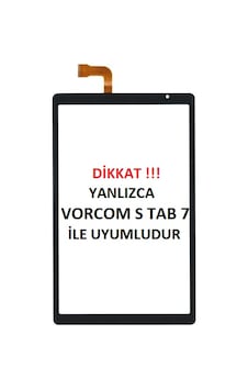 Vorcom S Tab 7 Dokunmatik Siyah Vorcom S Tab 7 Dokunmatik Siyah