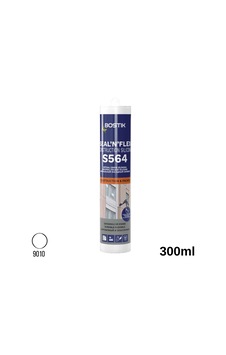 Bostik S 564 Nötr Cephe Silikon 300 Ml Beyaz Bostik S 564 Nötr Cephe Silikon 300 Ml Beyaz