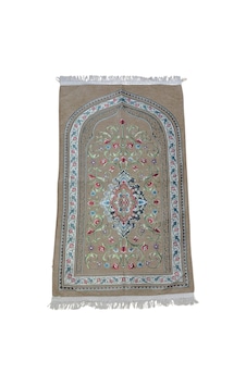 Astarlı Premium Şönil Seccade 67x112 Cm Çok Renkli-2 Astarlı Premium Şönil Seccade 67x112 Cm Çok Renkli-2