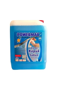 Powermax Kremli Köpük Sabun El Temizleme Sıvısı 5 KG Powermax Kremli Köpük Sabun El Temizleme Sıvısı 5 KG