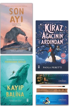 Genç Timaş Son Ayı - Kiraz Ağacının Ardından - Kayıp Balina Set 3 Kitap