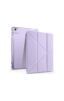 Apple Uyumlu iPad Air 11 2024 Kılıf Zore Tri Folding Kalem Bölmeli Standlı Kılıf Klasik