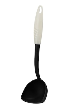 Qlüx İdeas Tepal Yapışmaz Kepçe Krem Saplı 30cm