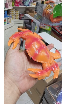 Plastik Oyuncak Büyük Boy Yengeç 20 Cm Plastik Oyuncak Büyük Boy Yengeç 20 Cm