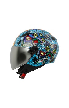 Sway Sw 765 Bahar Mavisi Yarım Motosiklet Kaskı Sway Sw 765 Bahar Mavisi Yarım Motosiklet Kaskı