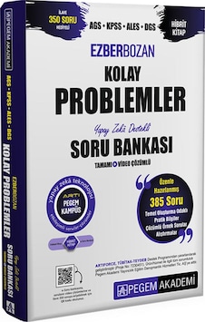 Ags-kpss-ales-dgs Ezberbozan Kolay Problemler Tamamı Video Çözümlü Soru Bankası Ags-kpss-ales-dgs Ezberbozan Kolay Problemler Tamamı Video Çözümlü Soru Bankası