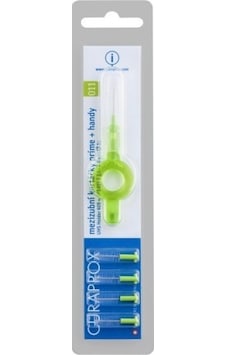 Curaprox CPS 011 Prime Plus Handy Arayüz Fırçası Curaprox CPS 011 Prime Plus Handy Arayüz Fırçası