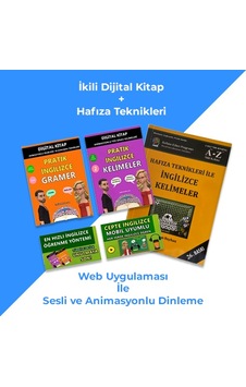 HAFIZA TEKNİKLERİ İLE İNGİLİZCE MOBİL UYGULAMALI EĞİTİM SETİ HAFIZA TEKNİKLERİ İLE İNGİLİZCE MOBİL UYGULAMALI EĞİTİM SETİ