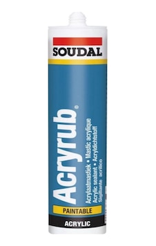 Acryrub Silikonize Mastik 500g Siyah Acryrub Silikonize Mastik 500g Siyah