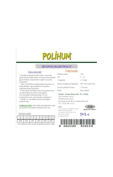 Polihum 20 Lt Biyo-Polielektrolit Polihum 20 Lt Biyo-Polielektrolit