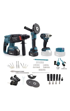 Branzeg BRZ4S2 4'lü Set 36 V Şarjlı Spral Hilti 36 V Somun Sıkma Branzeg BRZ4S2 4'lü Set 36 V Şarjlı Spral Hilti 36 V Somun Sıkma