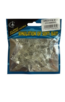 Kaira Simulation 50mm 15li Yumuşak Karides No:2 Kaira Simulation 50mm 15li Yumuşak Karides No:2