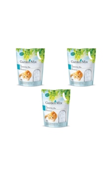 Garden Mix Kokulu Silika Kedi Kumu 3.8 Lt X 3 Adet Garden Mix Kokulu Silika Kedi Kumu 3.8 Lt X 3 Adet