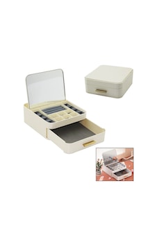 Çek-bırak Aç-kapa20x22 - Y:8.5cmaynalı Takı Organizer Çekmece+1 Kat-10 Bölme Çok Renkli Çek-bırak Aç-kapa20x22 - Y:8.5cmaynalı Takı Organizer Çekmece+1 Kat-10 Bölme Çok Renkli