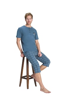 Over Sleep By Poleren Over Sleep 2380 Erkek Süprem Büyük Beden Kapri Yazlık Takım L-xl-2xl-3xl Petrol Over Sleep By Poleren Over Sleep 2380 Erkek Süprem Büyük Beden Kapri Yazlık Takım L-xl-2xl-3xl Petrol