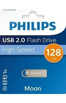 Philips Fm12fd160b/00 128gb Moon Klasik Gümüş Usb 2.0 Metal Flash Bellek Philips Fm12fd160b/00 128gb Moon Klasik Gümüş Usb 2.0 Metal Flash Bellek