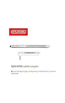 Ceta Form N23-0750 Lastik Levyesi 50Cm