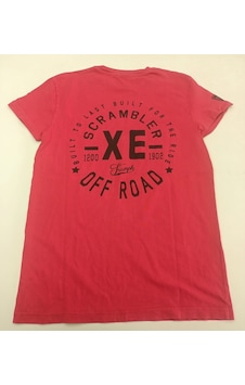 Motosiklet T-shirt TRİUMPH SCRAMBLER KIRMIZI KISA KOL BİSİKLET YAKA TSHİRT Motosiklet T-shirt TRİUMPH SCRAMBLER KIRMIZI KISA KOL BİSİKLET YAKA TSHİRT