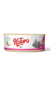 Natura Kitten Tuna Balıklı ve Aloe Veralı Konserve Yavru Kedi Maması 70 G Natura Kitten Tuna Balıklı ve Aloe Veralı Konserve Yavru Kedi Maması 70 G
