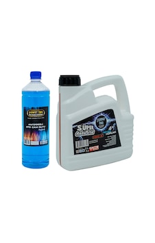 powerten kırmızı antifiriz 3 lt  camsuyu 1 lt