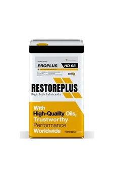 Restoreplus Proplus Hd-68 Yüksek Performans Katkılı Hidrolik Sistem Yağı 18 L Restoreplus Proplus Hd-68 Yüksek Performans Katkılı Hidrolik Sistem Yağı 18 L