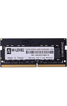 Hi-Level HLV-SOPC25600D4/32G 32 DDR4 3200 MHz CL22 Notebook Ram Hi-Level HLV-SOPC25600D4/32G 32 DDR4 3200 MHz CL22 Notebook Ram