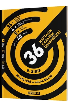 Hız 2024 8. Sınıf Lgs Din Kültürü 36 Haftalık Kazanım Denemeleri Hız 2024 8. Sınıf Lgs Din Kültürü 36 Haftalık Kazanım Denemeleri