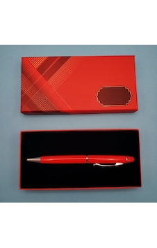 Kenpazar Kırmızı Tükenmez Kalem Touchpen Çok Renkli Kenpazar Kırmızı Tükenmez Kalem Touchpen Çok Renkli