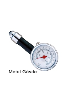 Wert 2661 Metal Gövde Lastik Basınç Ölçer