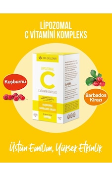 Dr. Gülzari Lipozomal Vitamin C Kompleks 30 Çiğneme Tableti
