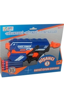 Nerf Stil Sünger Fırlatan Oyuncak