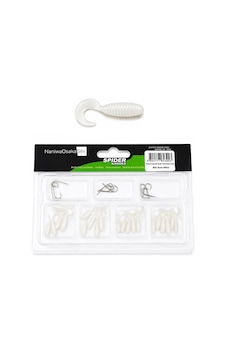 Naniwaosakashi Spider 2.5cm Orak Kuyruk 20 Silikon + 10 İğne Lrf Yem Seti Milk Bone Naniwaosakashi Spider 2.5cm Orak Kuyruk 20 Silikon + 10 İğne Lrf Yem Seti Milk Bone