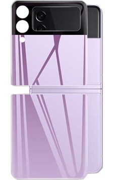 Samsung Galaxy Uyumlu Z Flip 3 Zore 3D Standart 2 in 1 Arka Koruyucu-Lila Lila Samsung Galaxy Uyumlu Z Flip 3 Zore 3D Standart 2 in 1 Arka Koruyucu-Lila Lila
