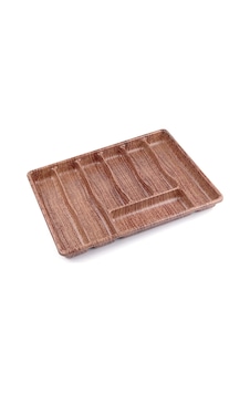 Büyük - Ahşap Renk - 7 Bölmeli Çekmece İçi Kaşıklık 50x37cm Bx40 7009 Büyük - Ahşap Renk - 7 Bölmeli Çekmece İçi Kaşıklık 50x37cm Bx40 7009