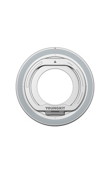 Youngkit Magnetik 360 Derece Dönebilen Dual Fold Rotating Serisi Parmak Ring Stand Gümüş Youngkit Magnetik 360 Derece Dönebilen Dual Fold Rotating Serisi Parmak Ring Stand Gümüş