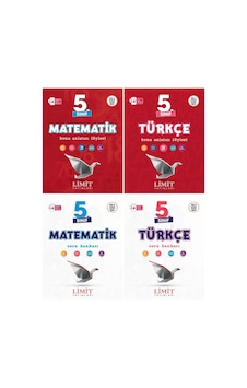 Limit 2025 5. Sınıf Matematik + Türkçe Konu Anlatım + Soru Seti 4 Kitap Güncel Müfredat Limit 2025 5. Sınıf Matematik + Türkçe Konu Anlatım + Soru Seti 4 Kitap Güncel Müfredat