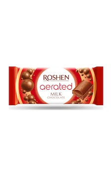 Roshen Aerated Bubble Mılk Chocolate 80 Gr 1'li Roshen Aerated Bubble Mılk Chocolate 80 Gr 1'li