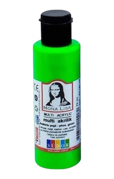 Multi Akrilik Fosforlu Boya Südor Mona Lisa 70ml - Renk Seçenekli Tek Şişe Yeşil Multi Akrilik Fosforlu Boya Südor Mona Lisa 70ml - Renk Seçenekli Tek Şişe Yeşil