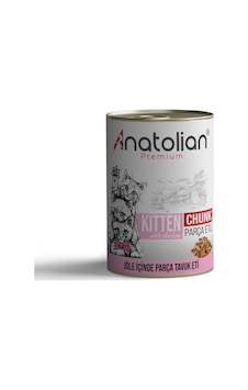Anatolian Premium Kitten Tavuklu Yavru Kedi Konservesi 400 G Anatolian Premium Kitten Tavuklu Yavru Kedi Konservesi 400 G