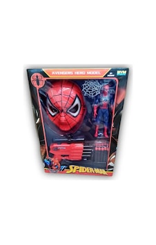Prestij Oyuncak Figürlü Maskeli Tabancalı Örümcek Adam Seti Fab.0610 Spider - Man