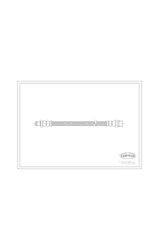 Corteco 19018156 Fren Hortumu Ön Mercedes W123 S123 C123 W461 W463 A1234280235 Corteco 19018156 Fren Hortumu Ön Mercedes W123 S123 C123 W461 W463 A1234280235