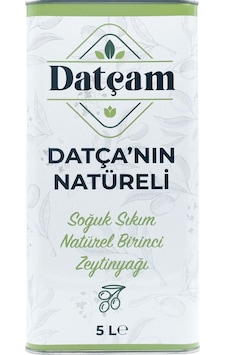 Datçam Datça'nın Natureli Soğuk Sıkım Zeytinyağı 5 LT