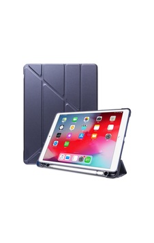 Apple iPad Uyumlu Air 3 10.5 İle Uyumlu Kılıf Kalem Bölmeli Trifolding Case A2152 A2123 A2153 A2154 Lacivert Sku: Zeusb0dxq6bkc3 Arka Kapak