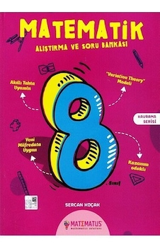 MateMatus 8. Sınıf Matematik Alıştırma ve Soru Bankası MateMatus