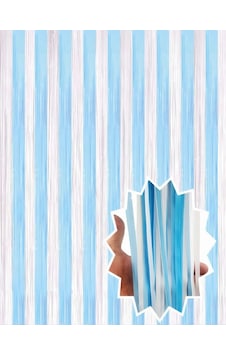 Dekoratif Püsküllü Saçak Perde 1x2 Metre Pastel Mavi Beyaz Geçişli Doğum Günü Parti Süsü Tüm Yaşlar Dekoratif Püsküllü Saçak Perde 1x2 Metre Pastel Mavi Beyaz Geçişli Doğum Günü Parti Süsü Tüm Yaşlar