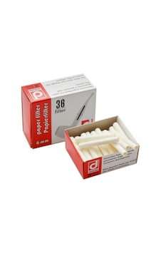 Denicotea 10146 Pipo Filtresi 6Mm 36 Adet
