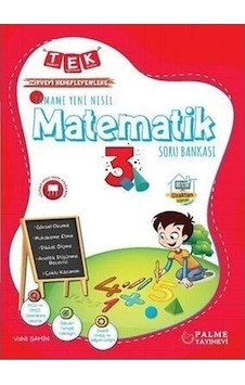 3. Sınıf Tek İlkokul Matematik Soru Bankası - Palme Eğitim 3. Sınıf Tek İlkokul Matematik Soru Bankası - Palme Eğitim