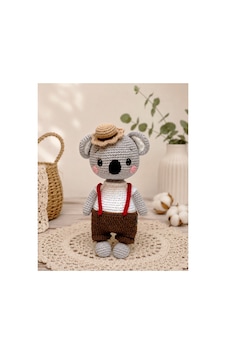 Amigurumi Şirin Koala Miyu Organik Oyuncak